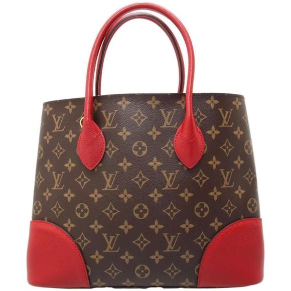 Louis Vuitton Fladrin 2 Way Shoulder Bag Monogram Cerise Red - Picture 3 of 12